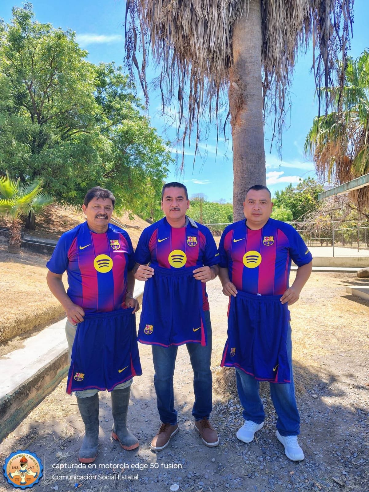 Entrega de playeras fútbol soccer SUTUAT Sección Centro 1