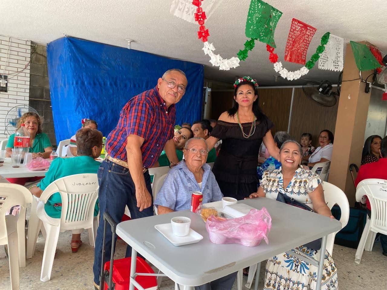 Festejos patrios jubilados Sección Sur 1