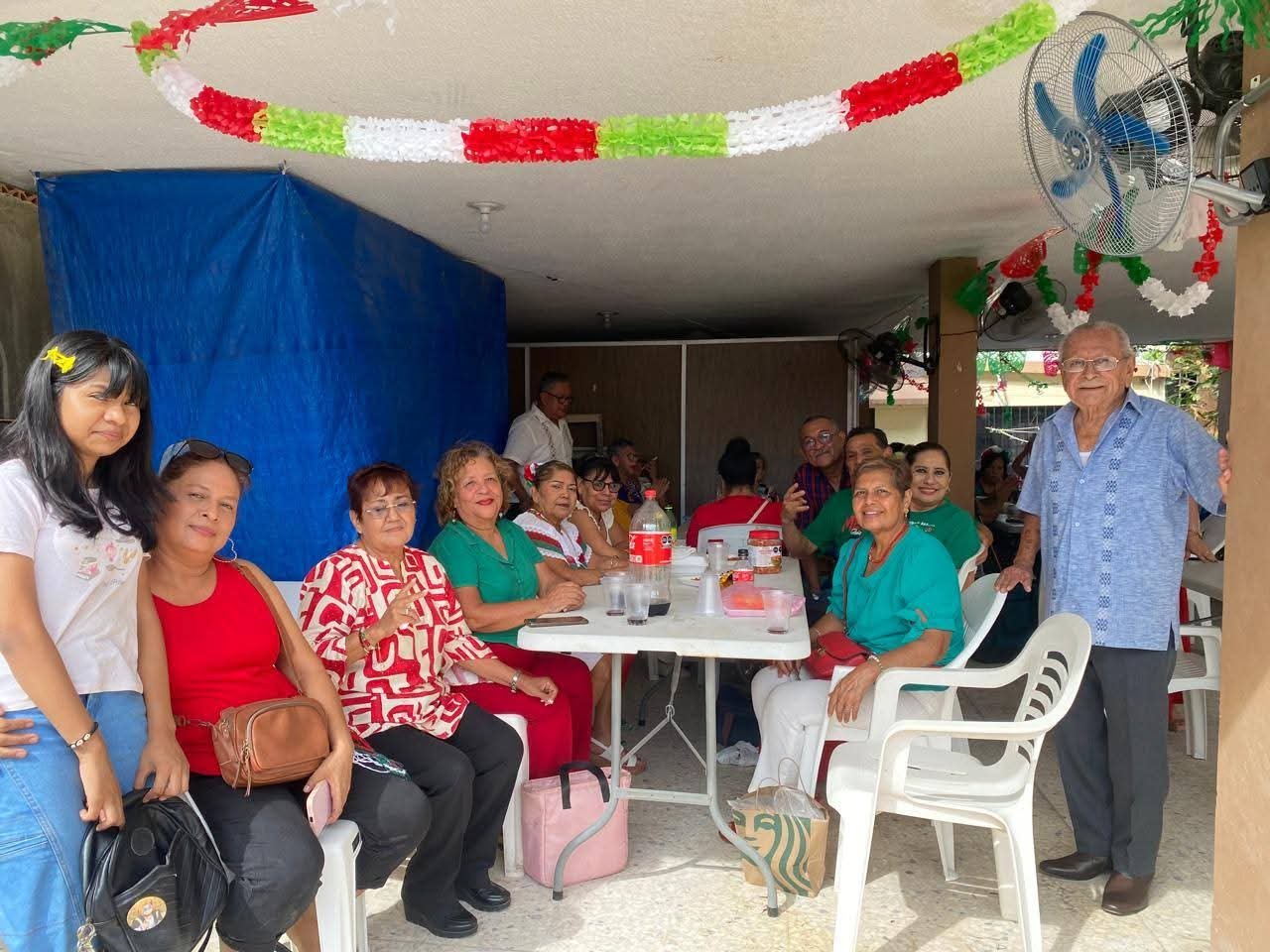 Festejos patrios jubilados Sección Sur 5